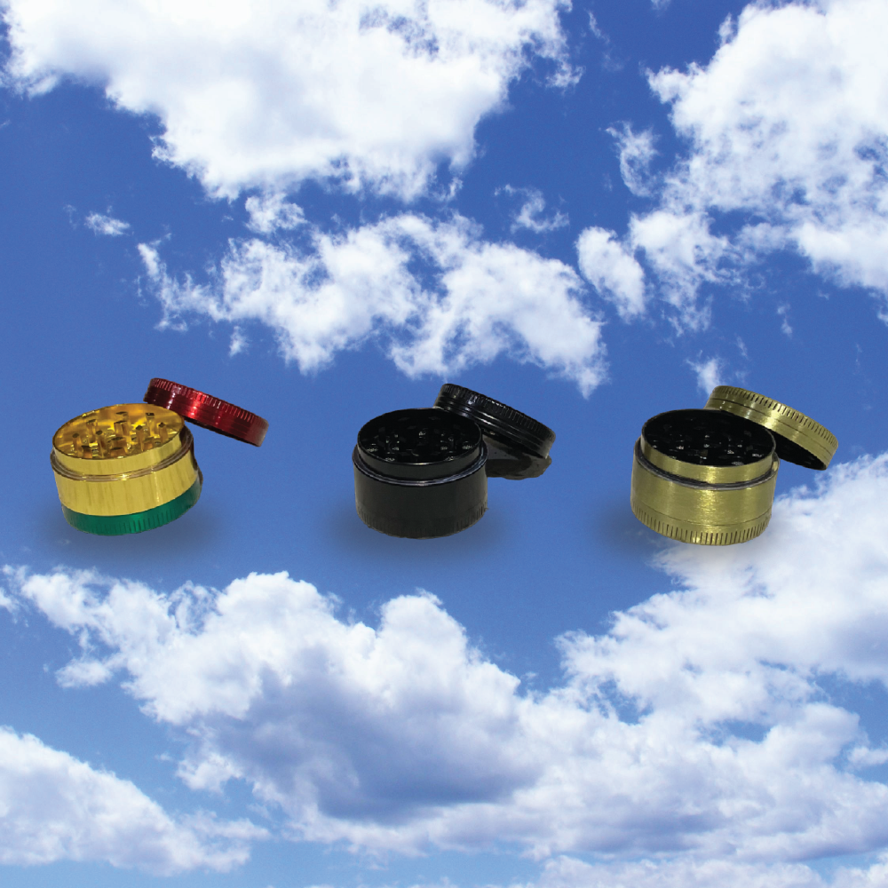 Mini Grinder - Rasta, Black and Gold