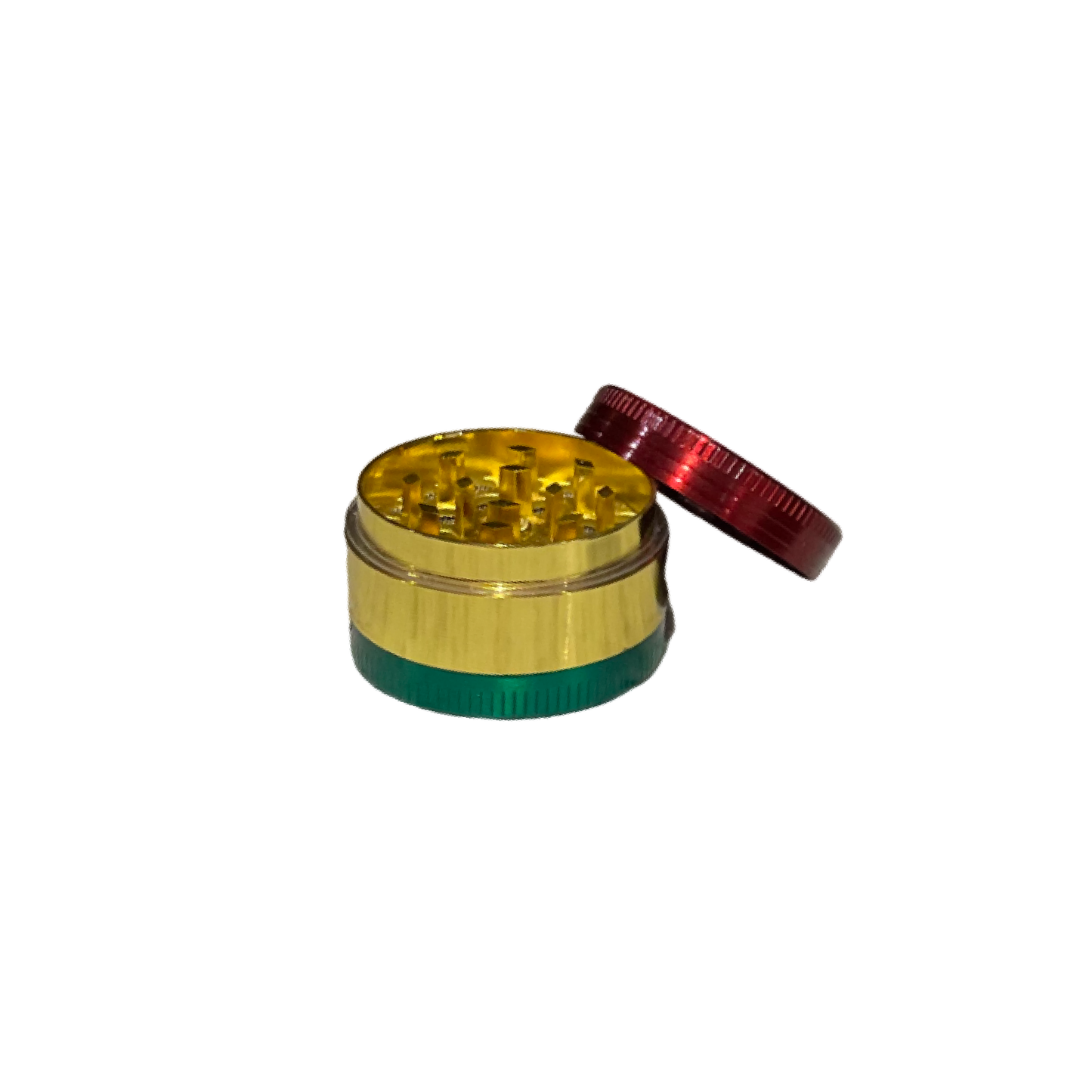 Mini Grinder - Rasta, Black and Gold