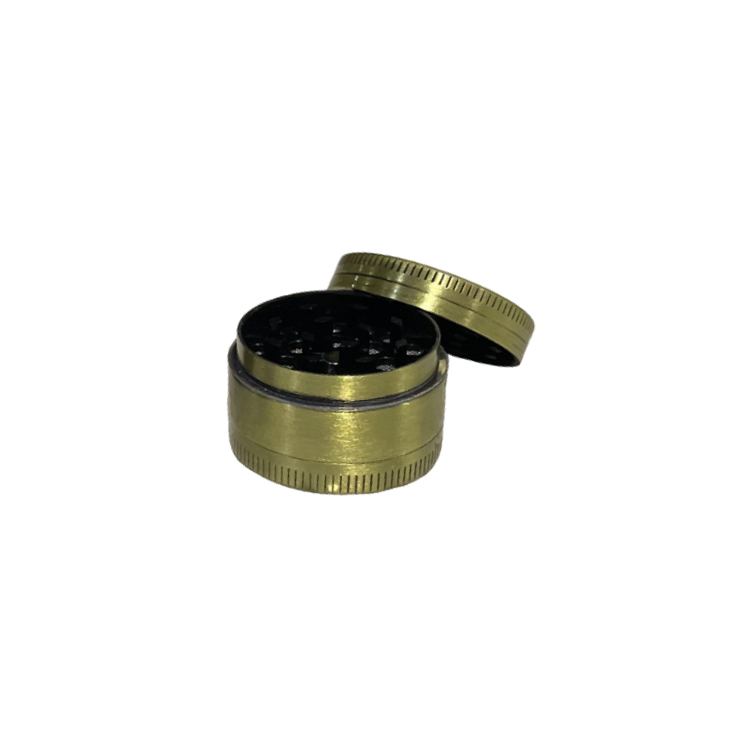 Mini Grinder - Rasta, Preto e Dourado